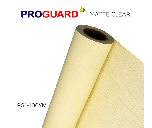 5ft PROGUARD CLEAR MATT YELLOW LINER