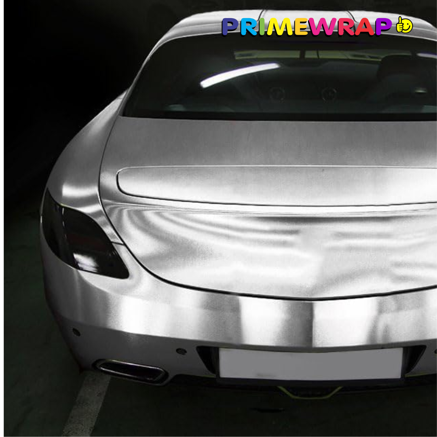 PRIMEWRAP BRUSH CHROME SILVER