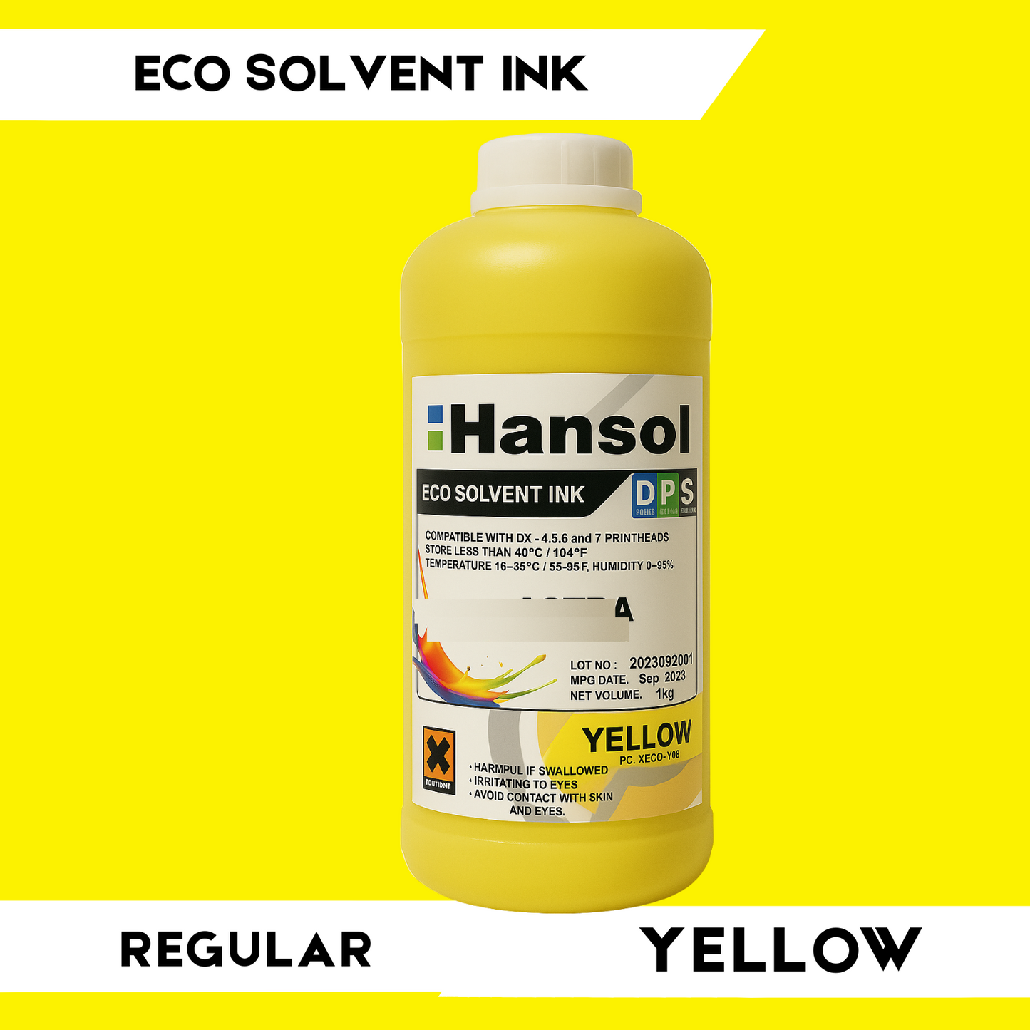 HANSOL REGULAR INK YELLOW