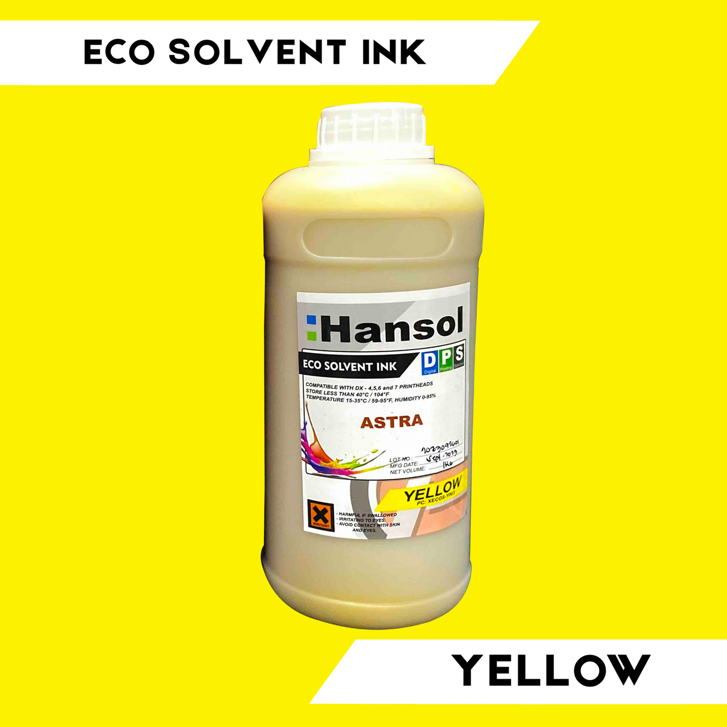 HANSOL ASTRA INK YELLOW
