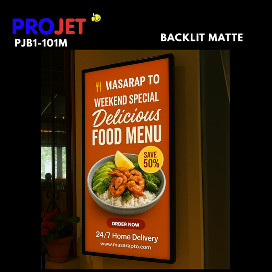 PROJET WHITE BACKLIT MATT