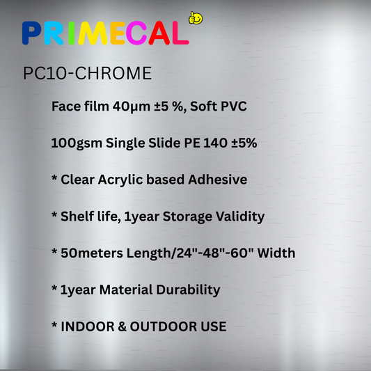 PC10 CHROME PLATED SILVER (PC10-901P)