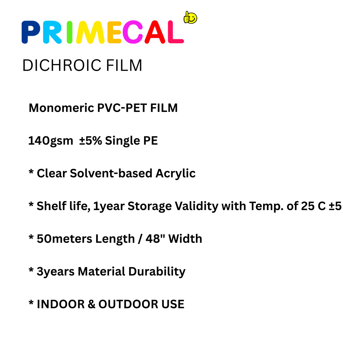 DICHROIC FILM RAINBOW PINK (PC17-501D)