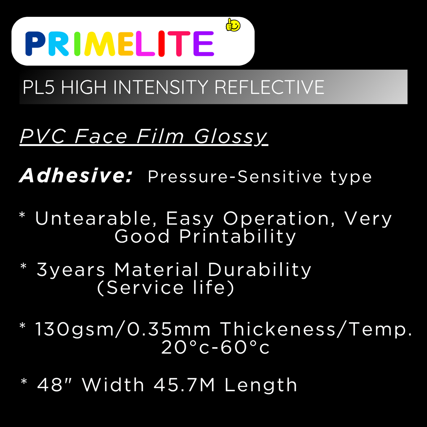 PRIMELITE HIGH INTENSITY RED