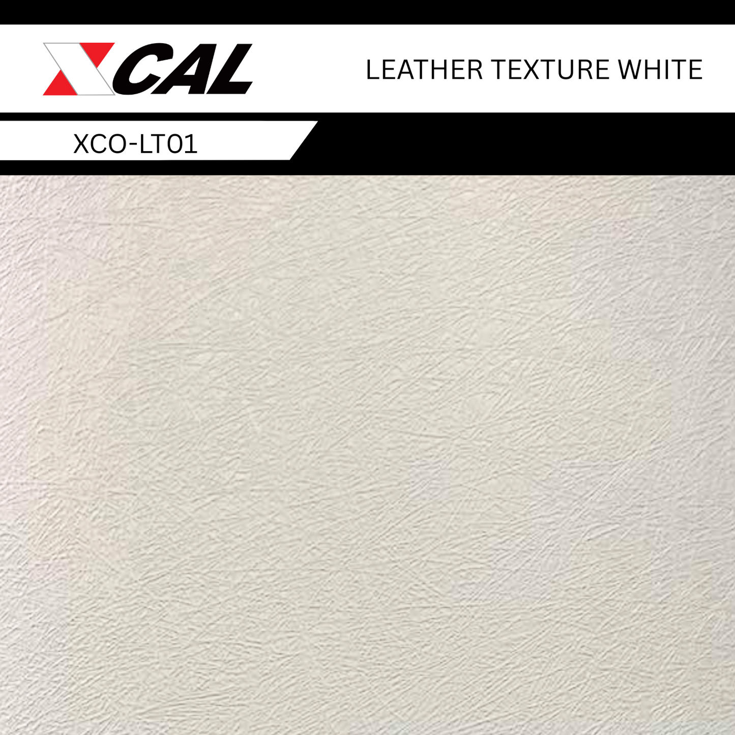 WHITE LEATHER TEXTURE MATT