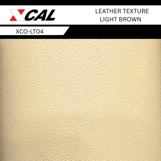 LIGHT BROWN LEATHER TEXTURE MATT
