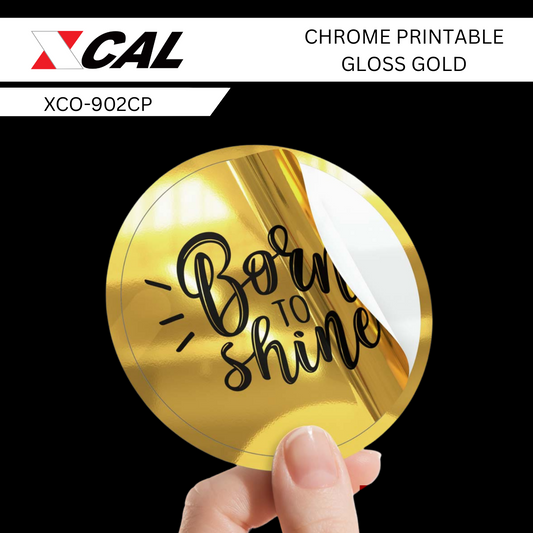 XCAL CHROME PRINTABLE GOLD