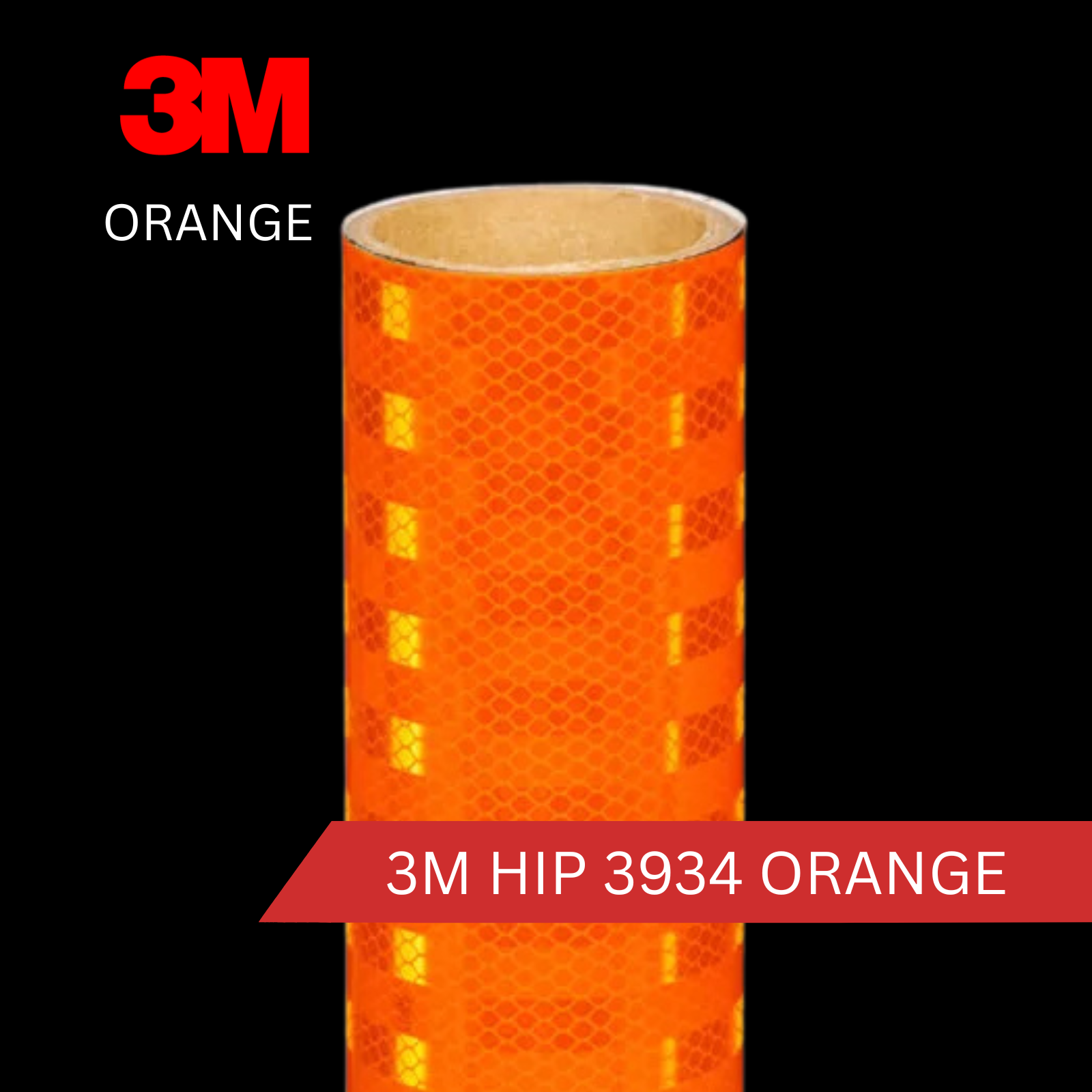 3M HIP 3934 ORANGE – Stickershop