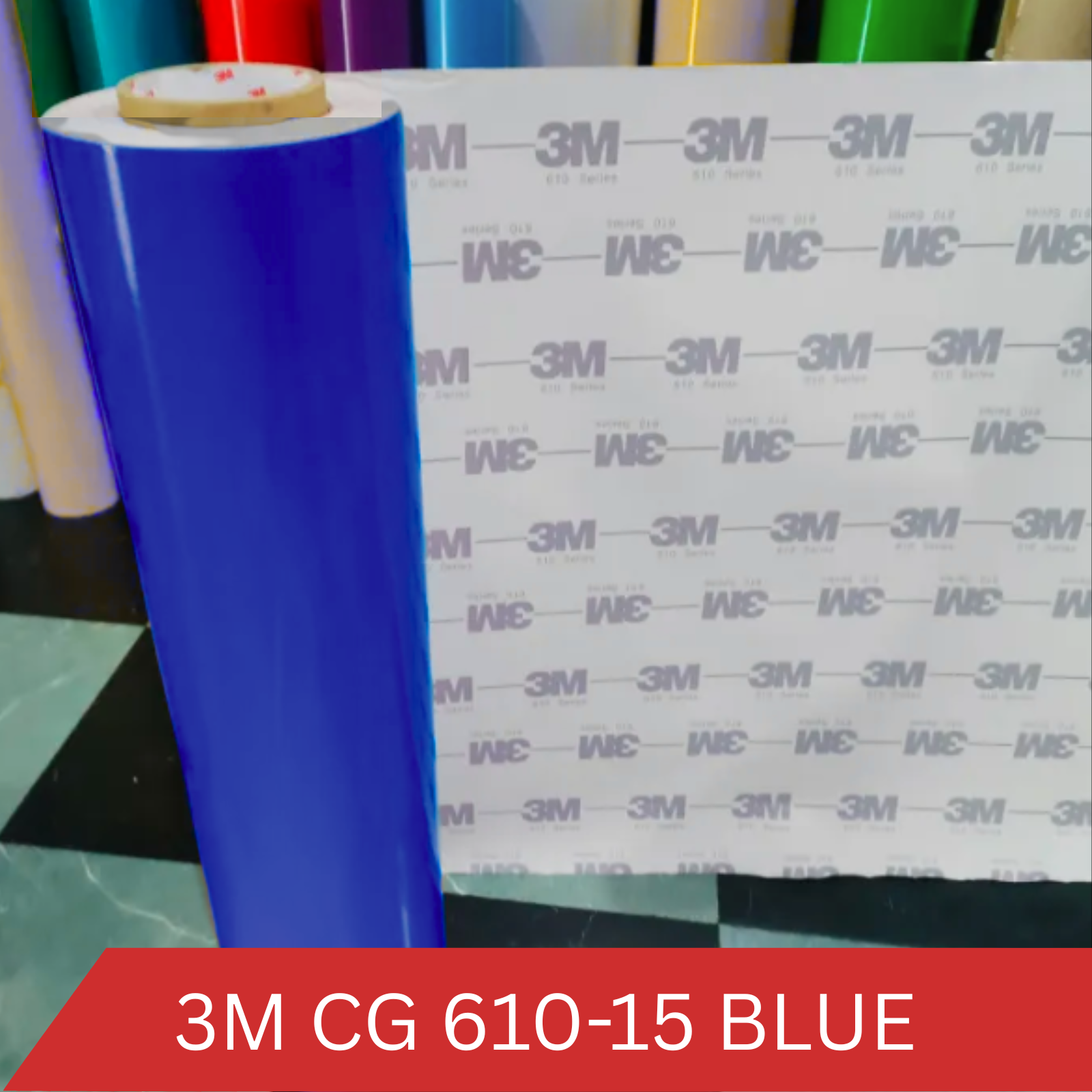 3M REFLECTIVE BLUE – Stickershop