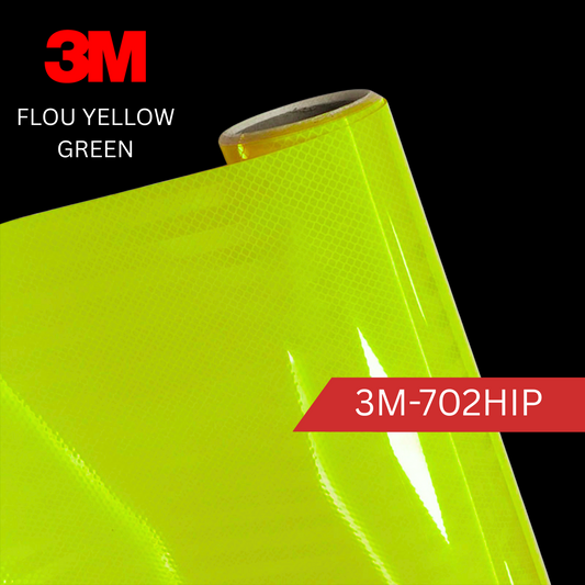 HIGH INTENSITY FLOU YELLOW GREEN (3M-702HIP)
