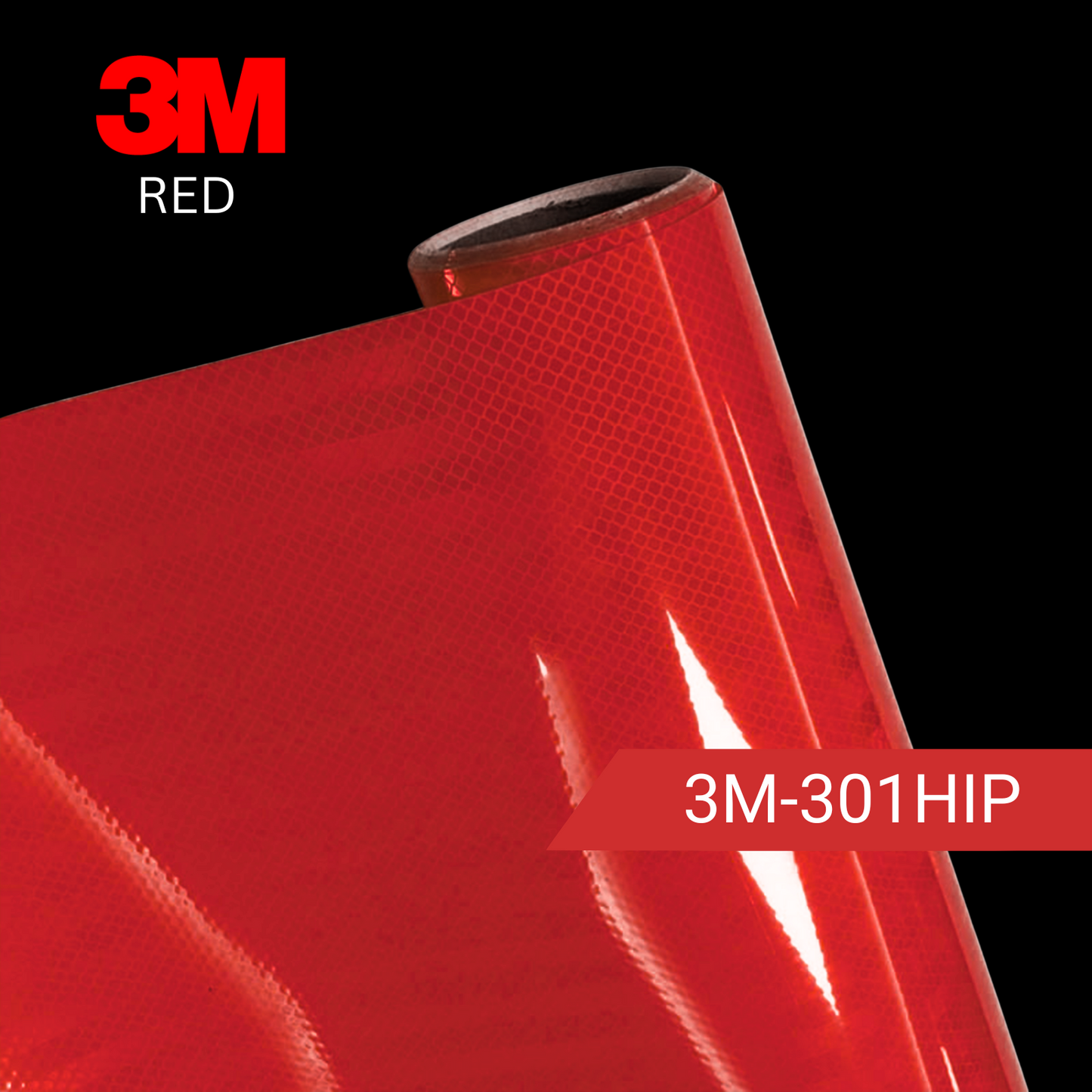 HIGH INTENSITY PRISMATIC RED (3M-301HIP)