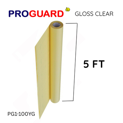 5ft PROGUARD CLEAR GLOSS YELLOW LINER