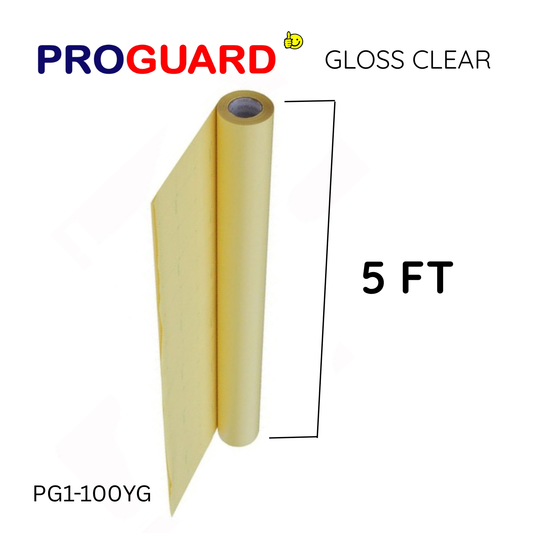 5ft PROGUARD CLEAR GLOSS YELLOW LINER