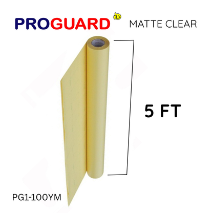 5ft PROGUARD CLEAR MATT YELLOW LINER