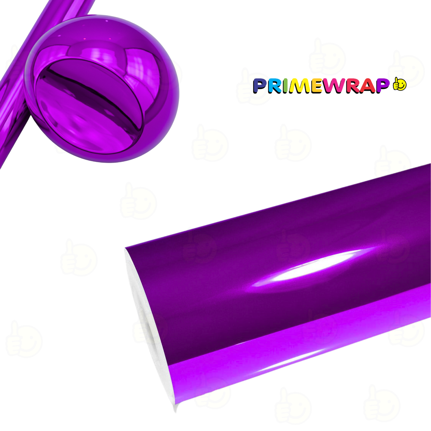 PRIMEWRAP GLOSS CHROME PURPLE