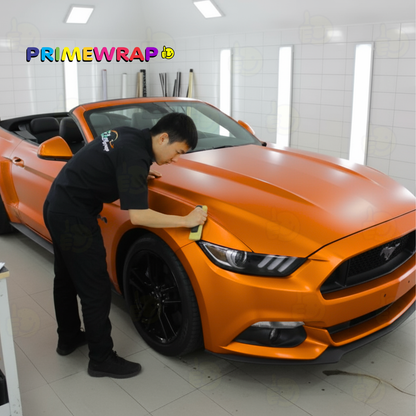 PRIMEWRAP MATTE CHROME ORANGE