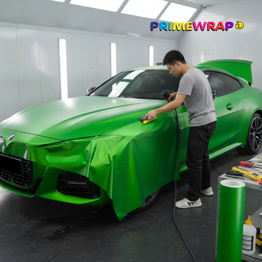 PRIMEWRAP MATTE CHROME LIGHT GREEN