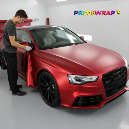 PRIMEWRAP MATTE CHROME RED