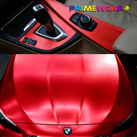 PRIMEWRAP BRUSH CHROME RED