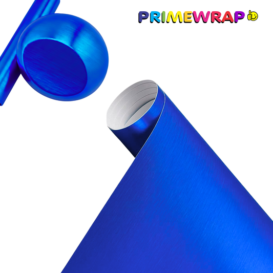 PRIMEWRAP BRUSH CHROME BLUE