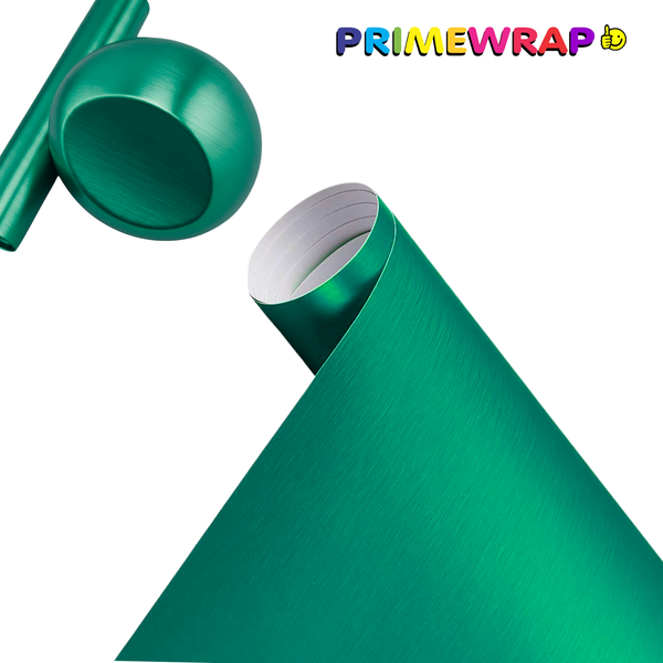 PRIMEWRAP BRUSH CHROME DARK GREEN