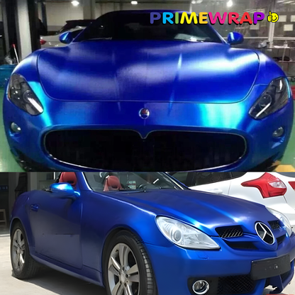 PRIMEWRAP BRUSH CHROME BLUE