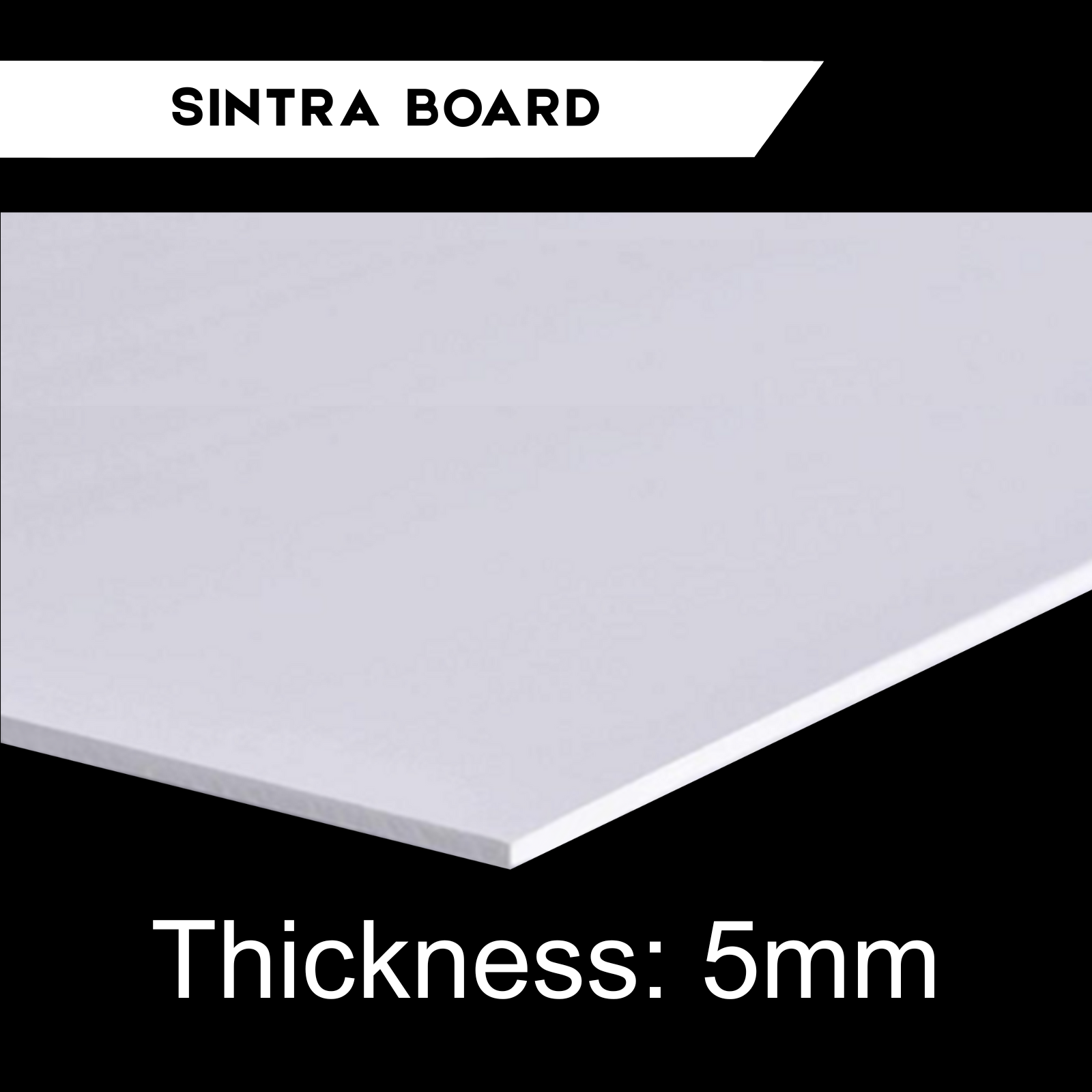 5mm SINTRA BOARD โ Stickershop