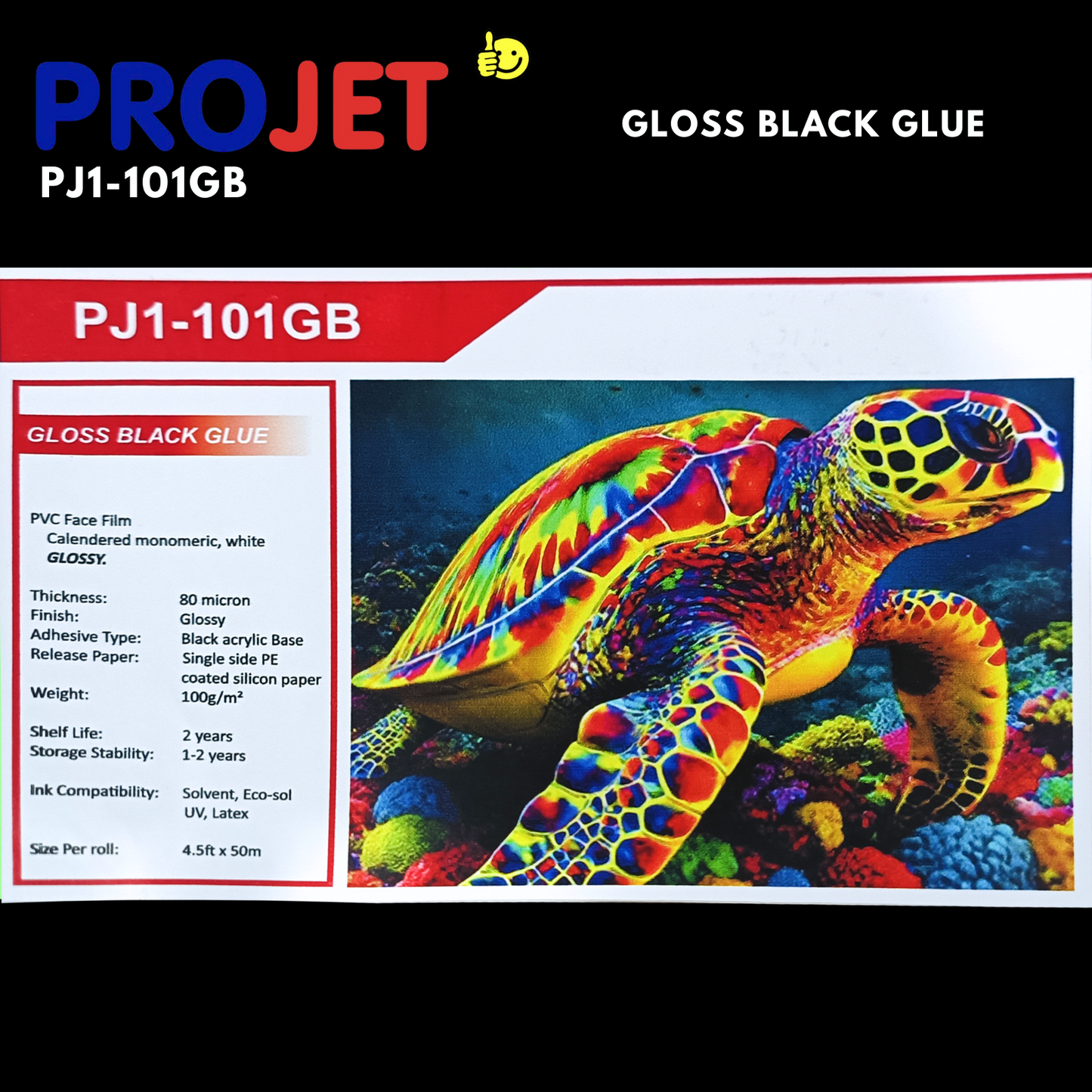 PROJET WHITE GLOSS BLACK GLUE