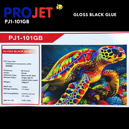 PROJET WHITE GLOSS BLACK GLUE