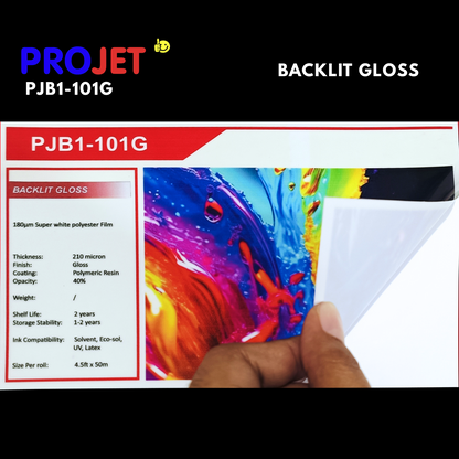 PROJET WHITE BACKLIT GLOSS