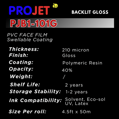PROJET WHITE BACKLIT GLOSS