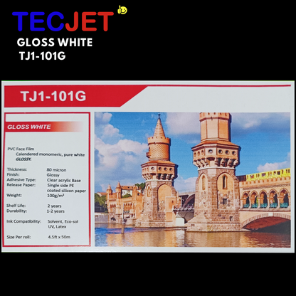 TECJET WHITE 3 FT