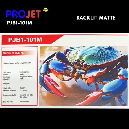 PROJET WHITE BACKLIT MATT