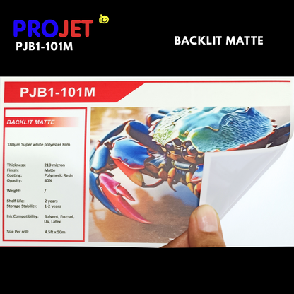 PROJET WHITE BACKLIT MATT