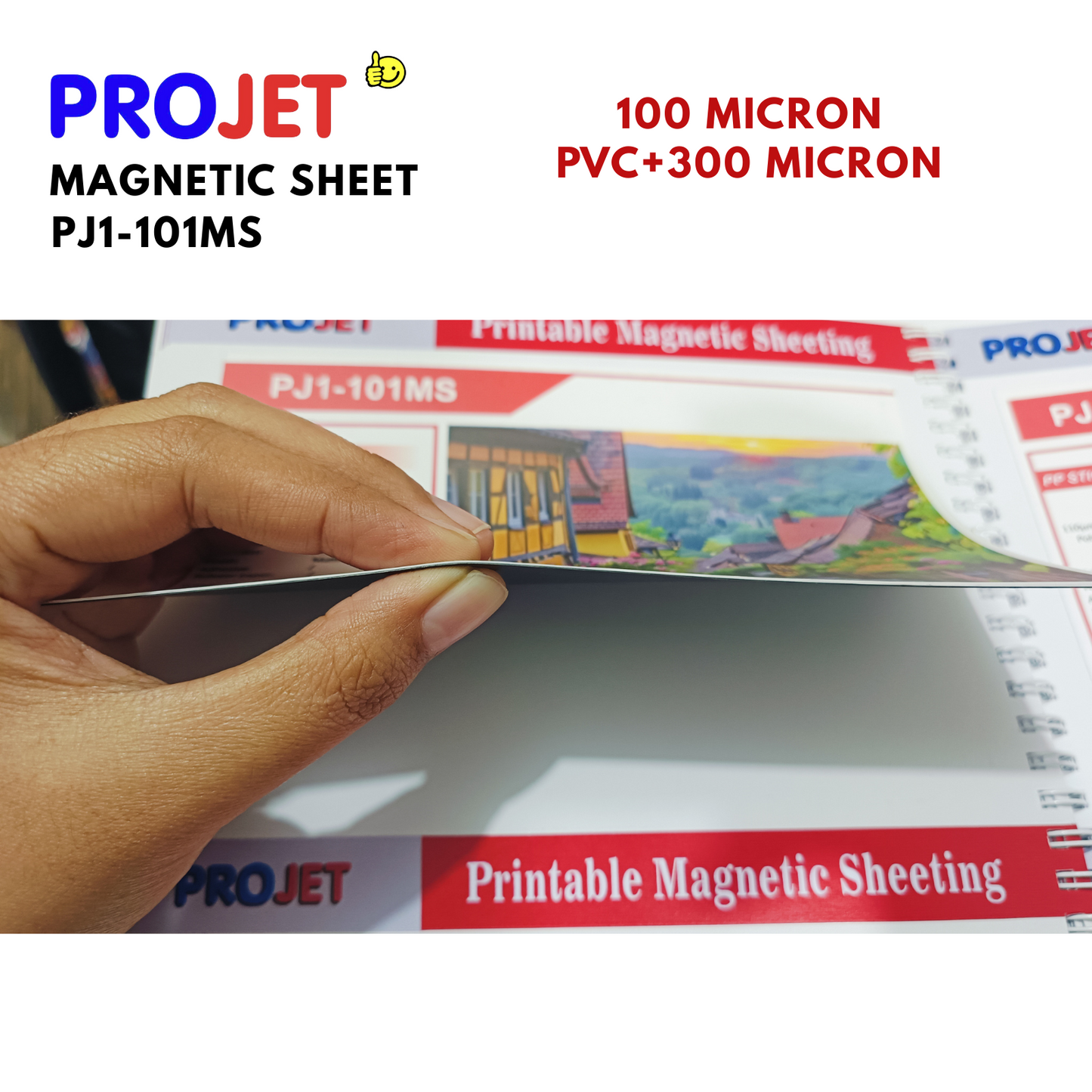 300 MICRON PROJET MAGNETIC SHEET (PJ1-101MSC)