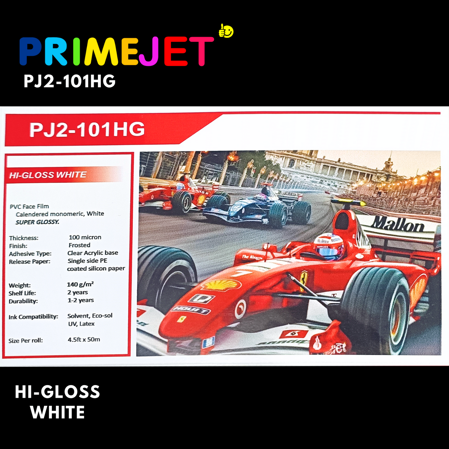 PRIMEJET HI-GLOSS WHITE