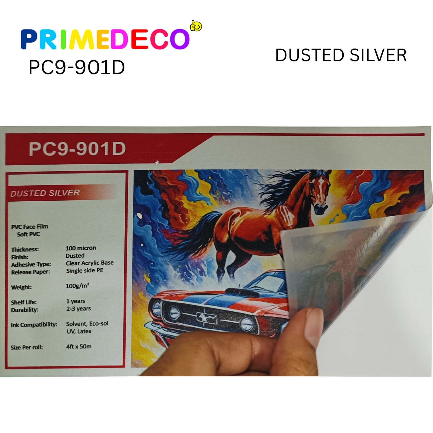 PRIMEDECO DUSTED SILVER (PC9-901D)