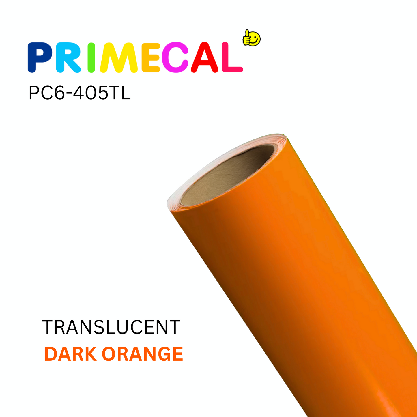 TRANSLUCENT DARK ORANGE (PC6-405TL) – Stickershop