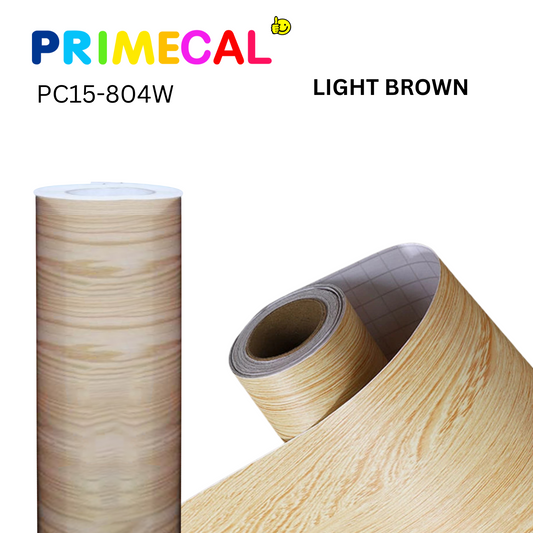 WOOD GRAINY LIGHT BROWN (PC15-804W)