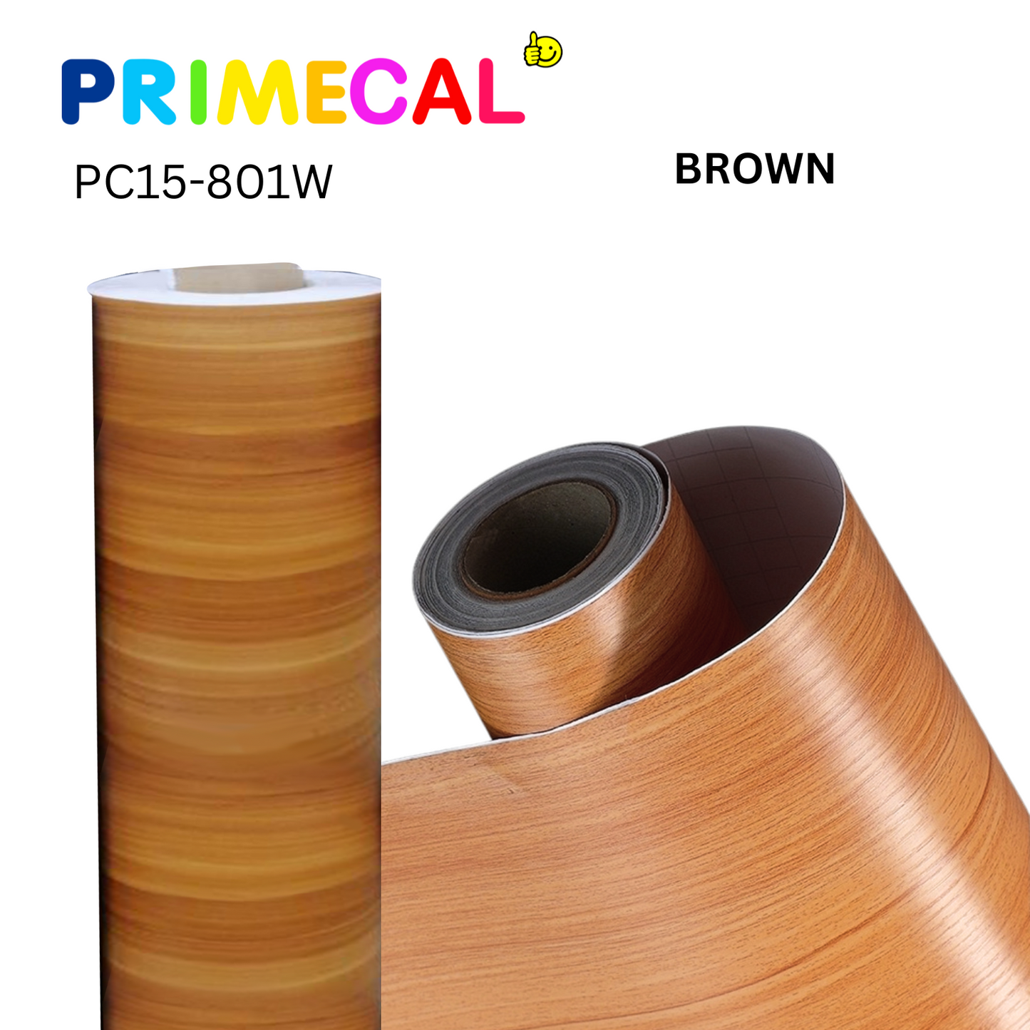 WOOD GRAINY BROWN (PC15-801W)