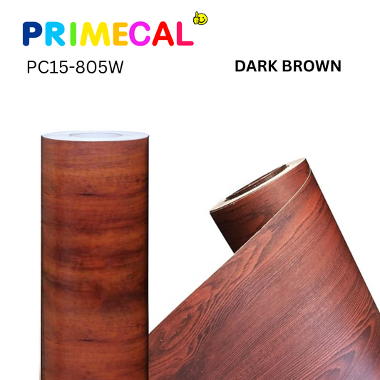 WOOD GRAINY DARK BROWN (PC15-805W)