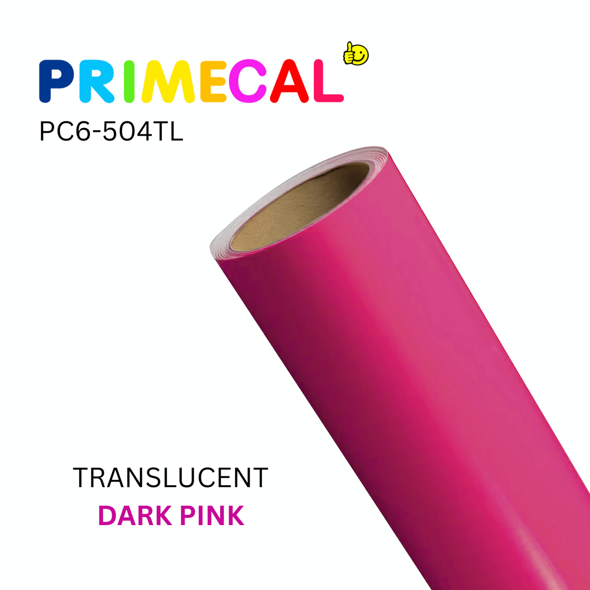 Translucent Colored Sticker TRANSLUCENT DARK PINK (PC6-504TL) – Stickershop