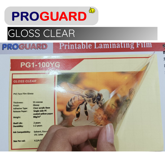 PROGUARD CLEAR GLOSS YELLOW LINER