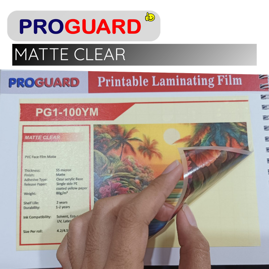 PROGUARD CLEAR MATT YELLOW LINER